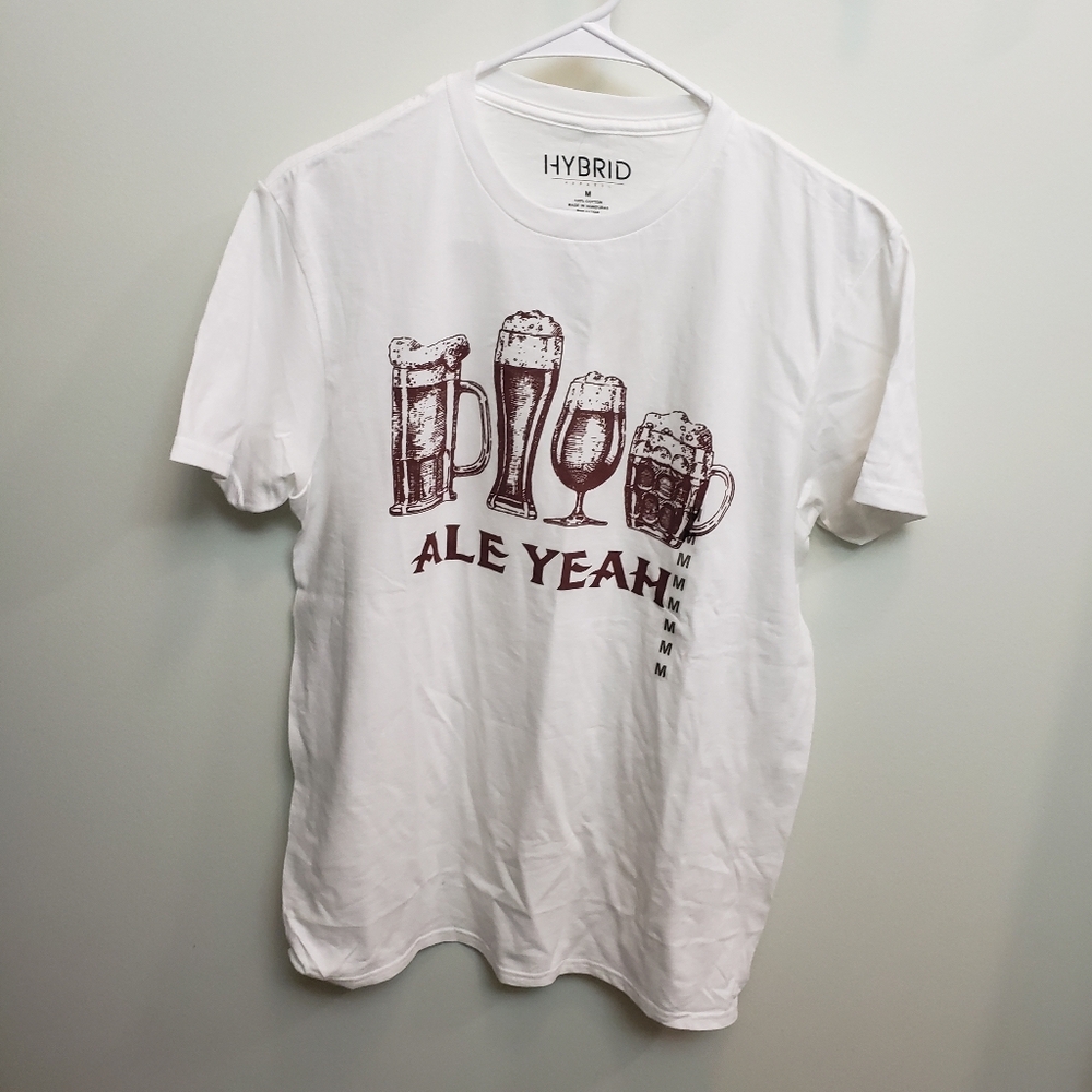 Ale Yeah Graphic T-Shirt for Men Size Medium Beer